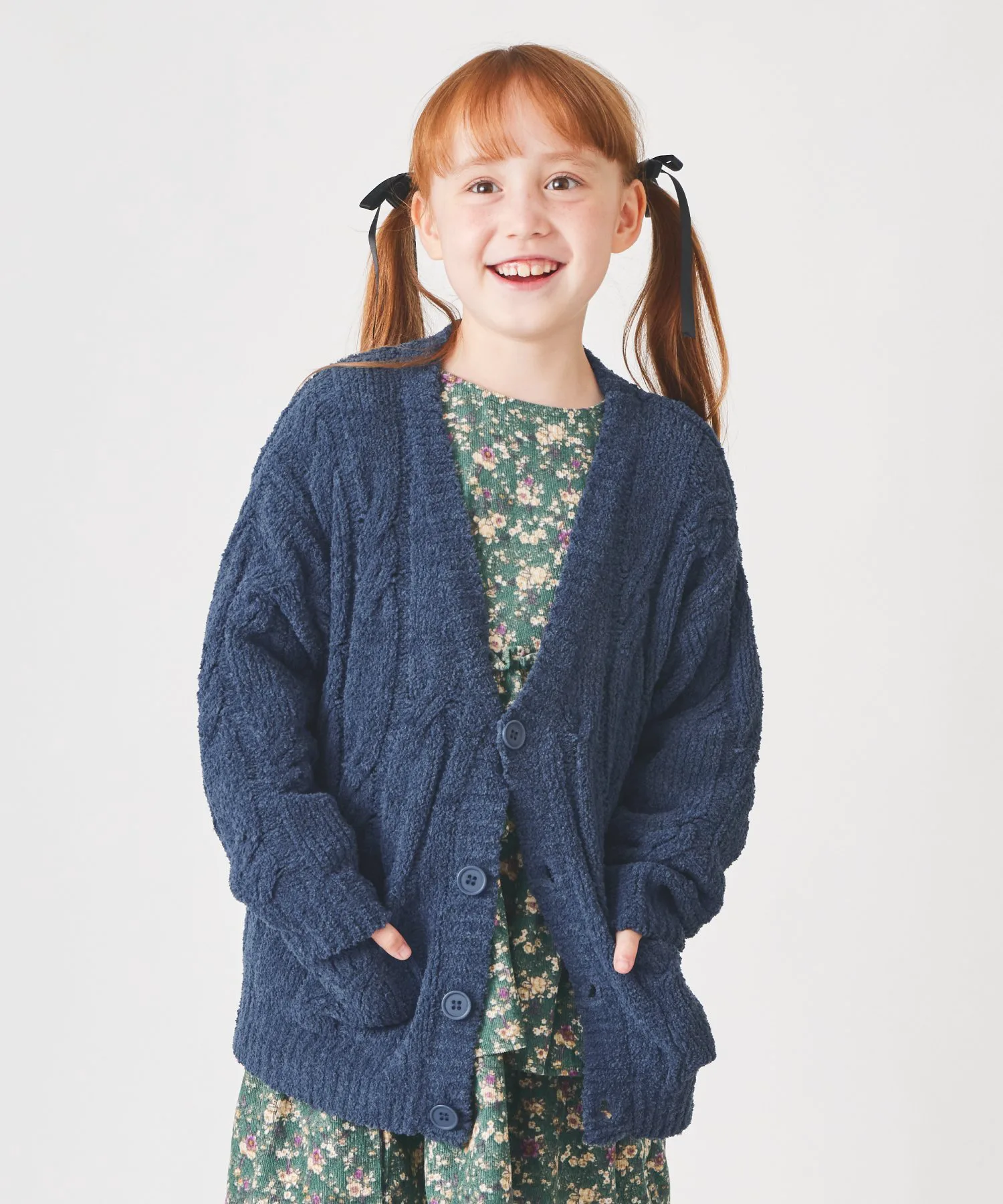 Мягкий вязаный кардиган Ever Closet, Navy