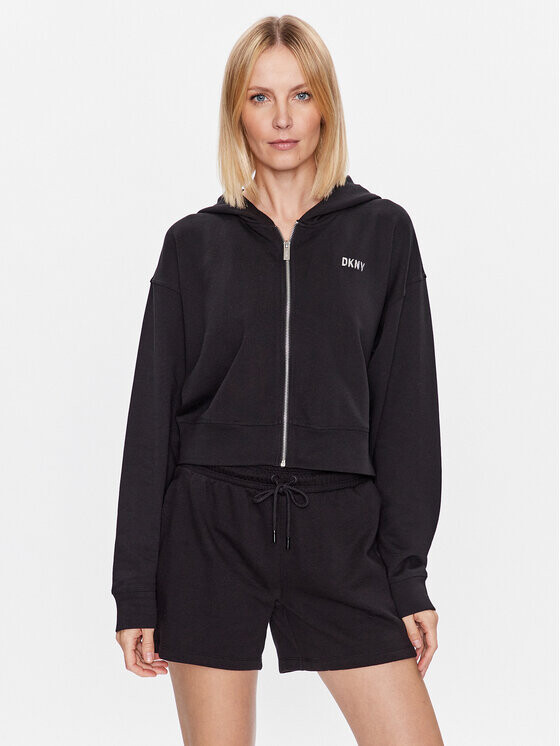 

Толстовка классического кроя Dkny Sport, черный
