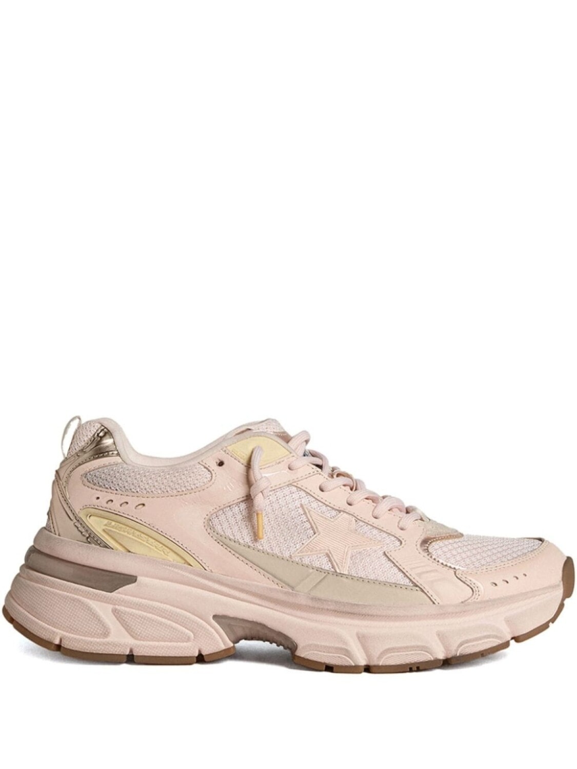 

Golden Goose кроссовки из кожи Lightstar, розовый