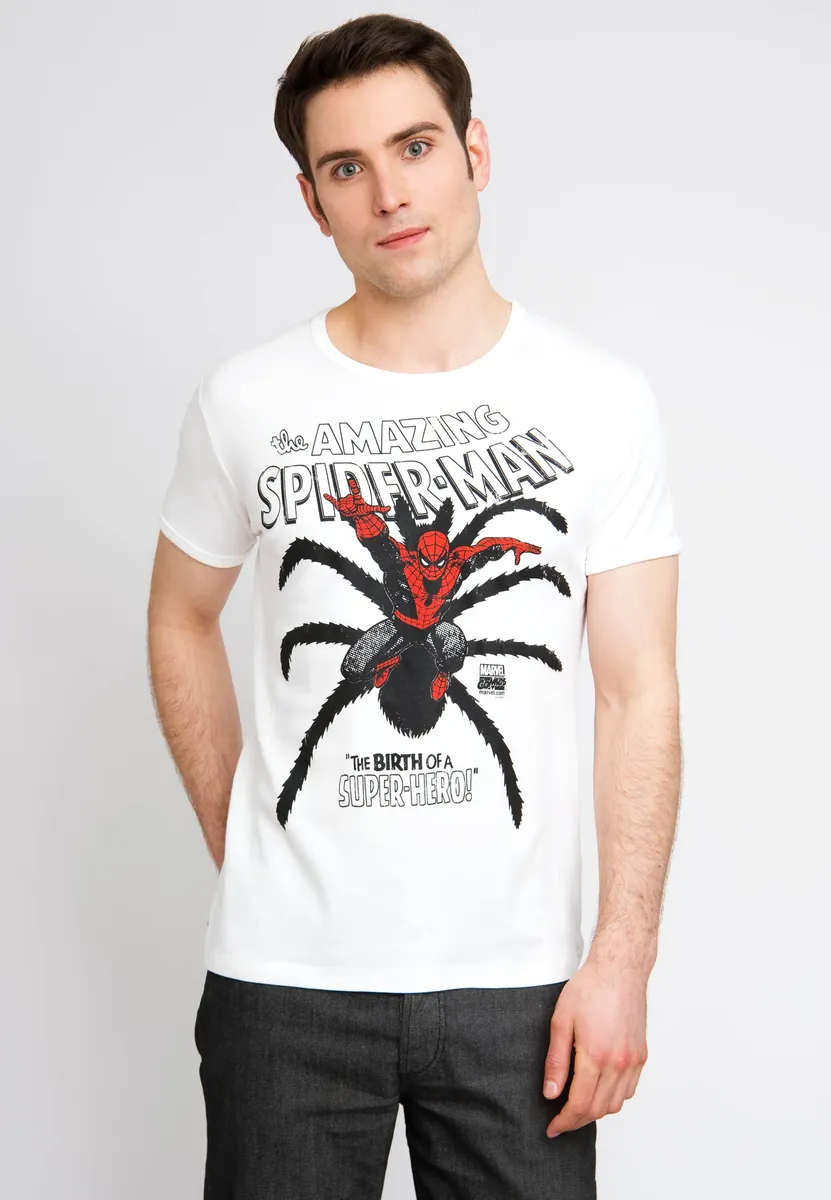 

Футболка Logoshirt "Marvel Comics", с лицензионным оригинальным дизайном, белый