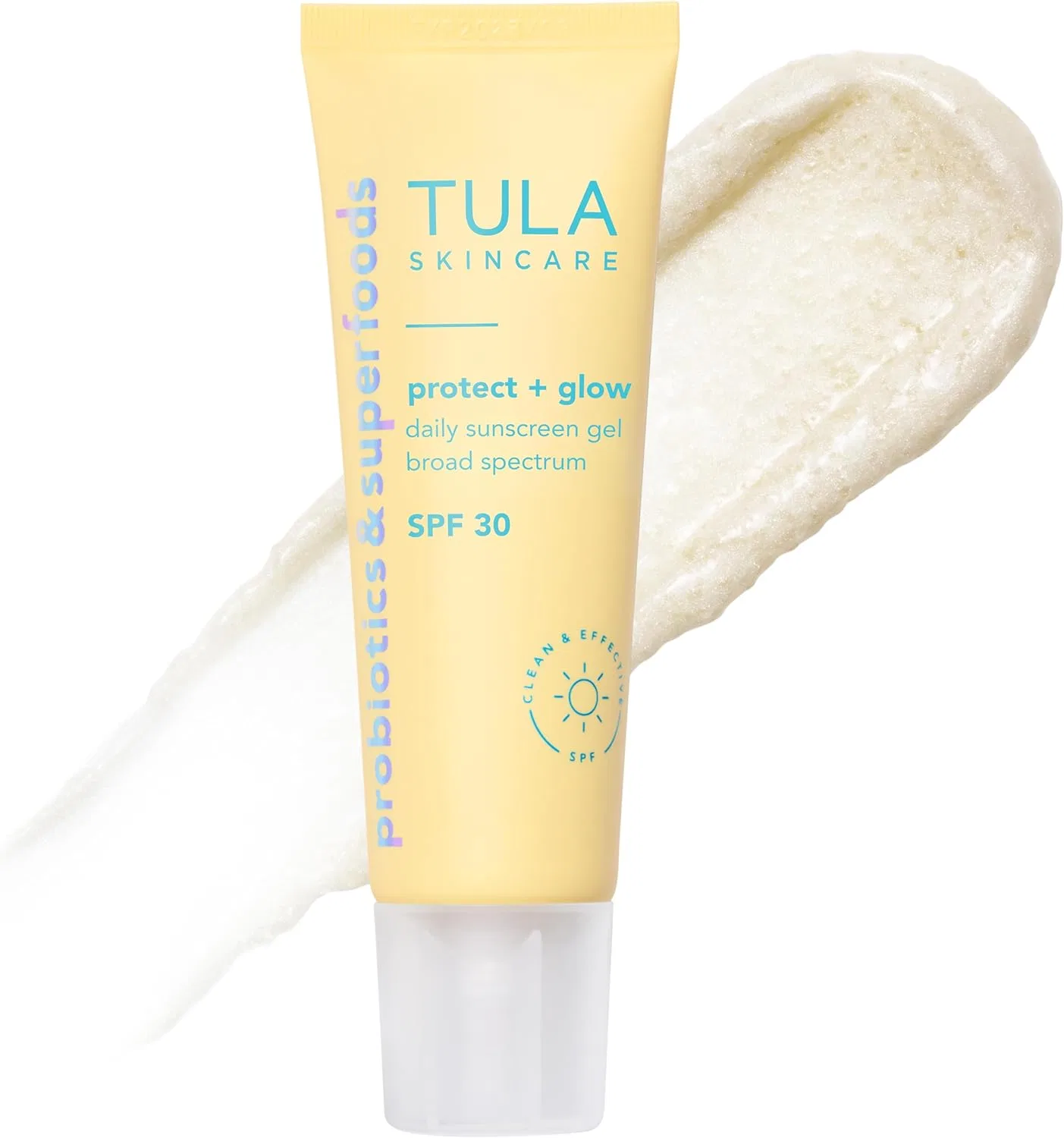 Солнцезащитный гель TULA Protect + Glow Daily Sunscreen SPF 30, 1.7 fl oz