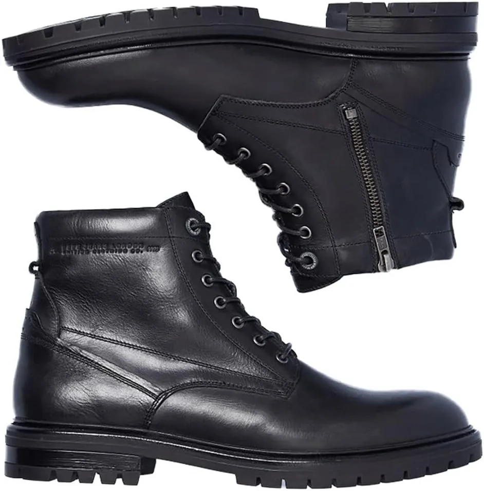 Мужские ботинки Pepe Jeans Ned Boot Lth Fashion Boot, черный — фото 3