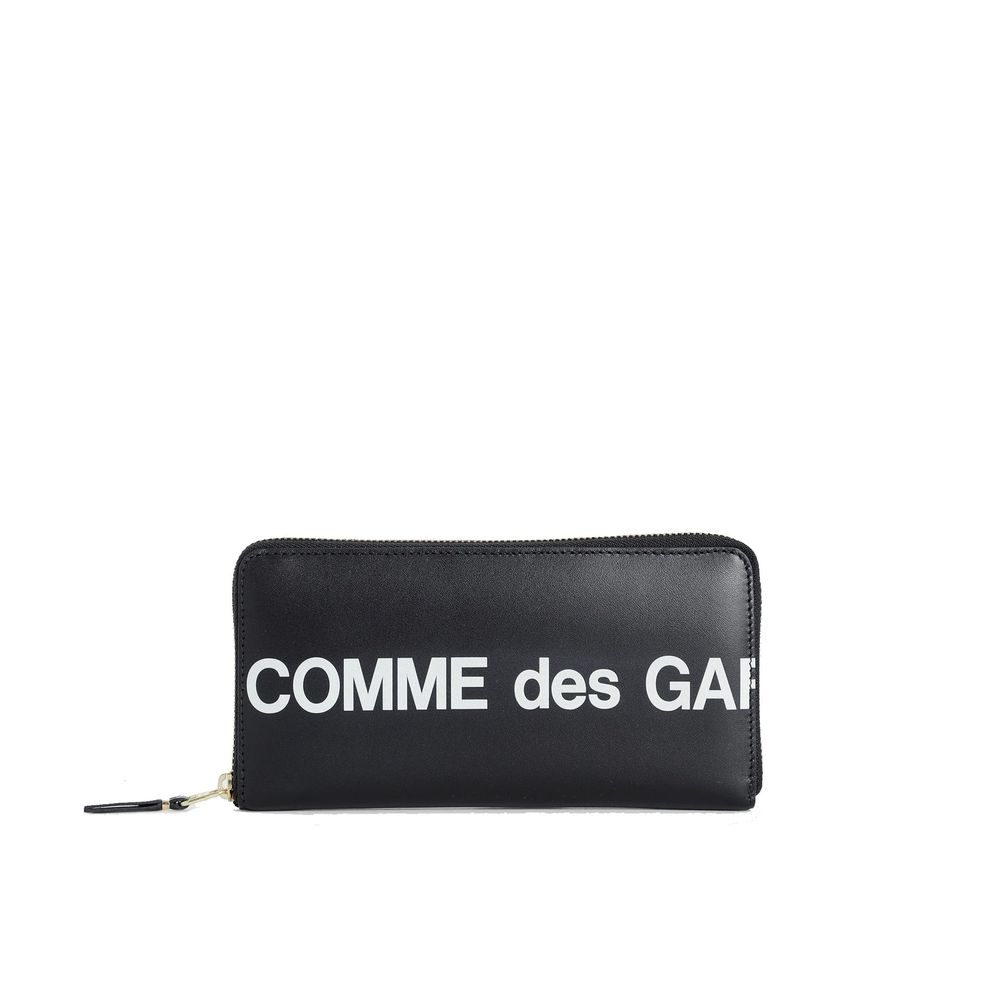 

Кошелек Comme des Garçons с логотипом, черный