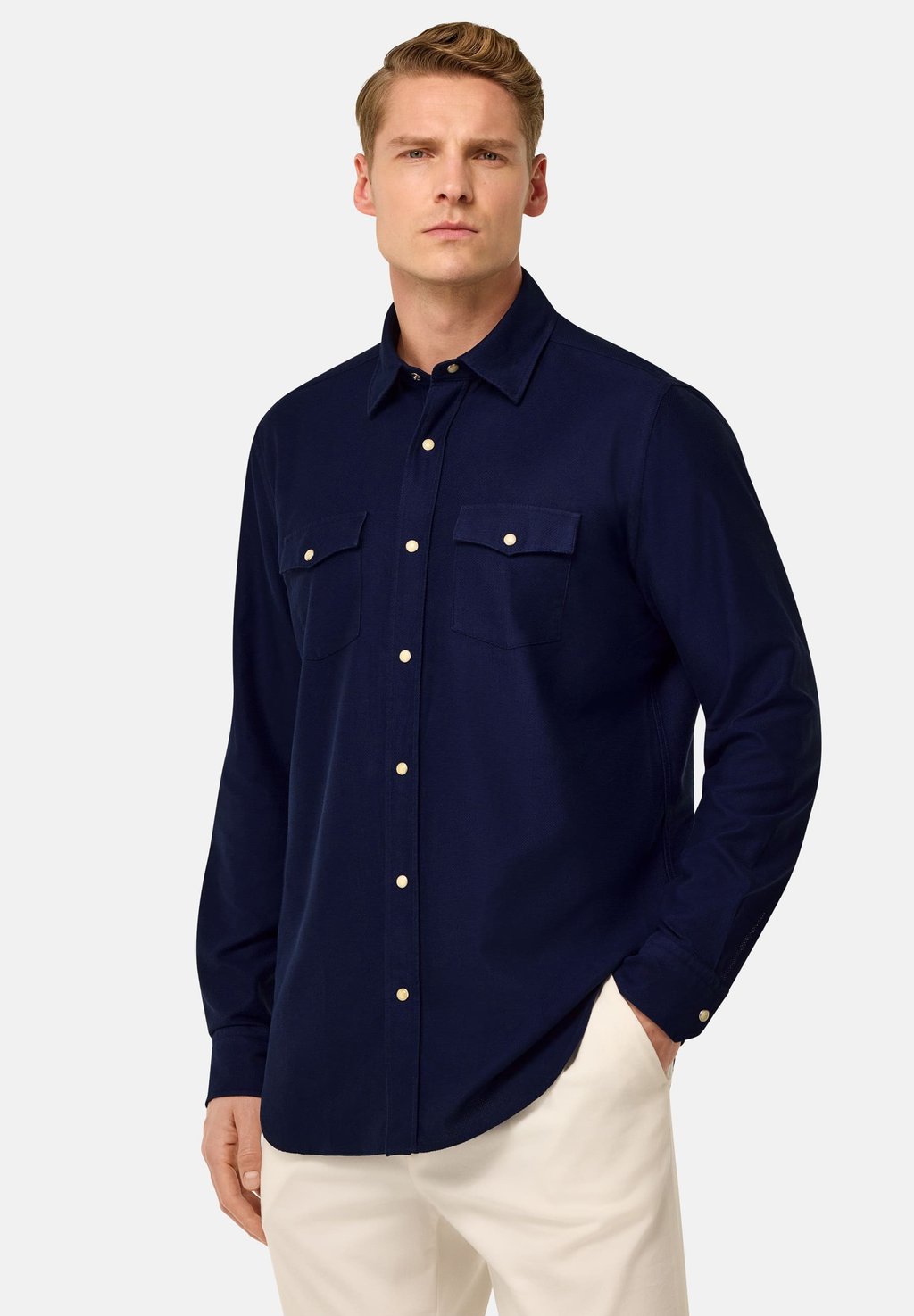 

Рубашка REGULAR FIT Boggi Milano, синий
