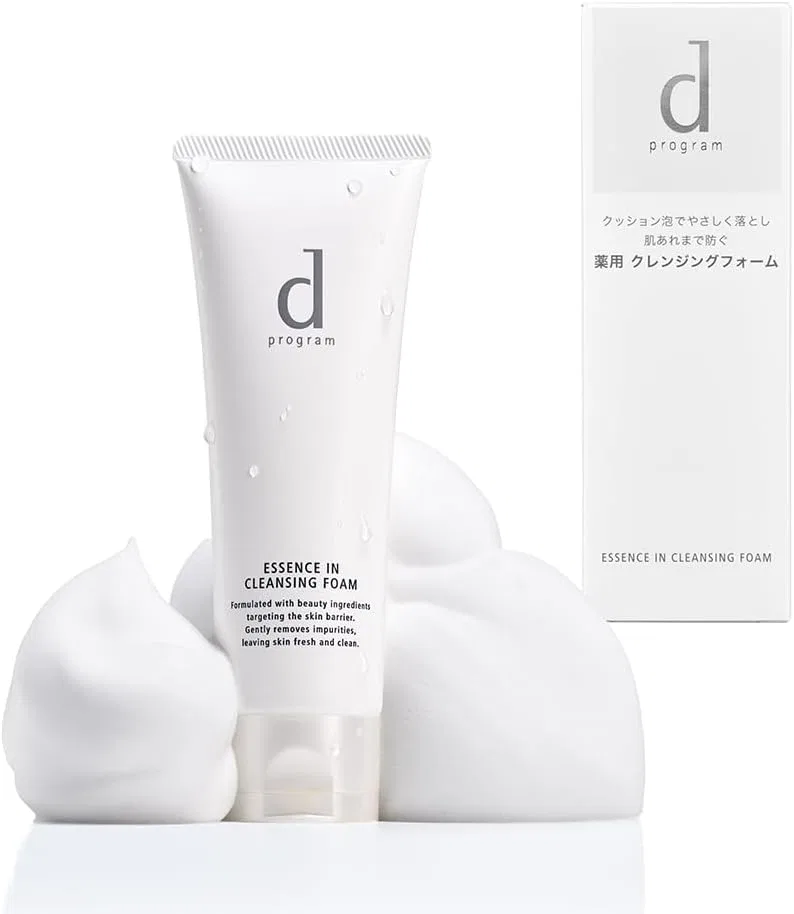 Лосьон для чувствительной кожи d program Essence in Cleansing Foam и Allergy Barrier Mist N Lotion, 120 г + 57 мл — фото 2