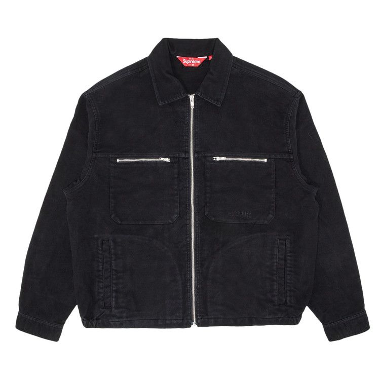 

Куртка Supreme Moleskin Work Jacket, Black