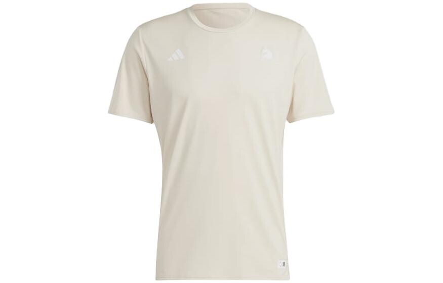 

Футболка мужская бежевая Adidas, бежевый