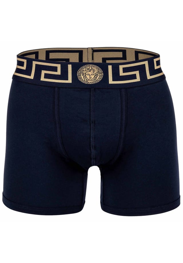 

Боксеры-Шорты - би-стрейч топика органический хлопок однотонные Versace, синий
