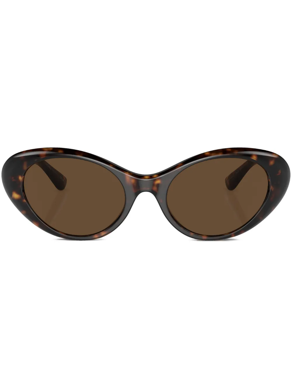 

Солнцезащитные очки Medusa в овальной оправе Versace Eyewear, зеленый