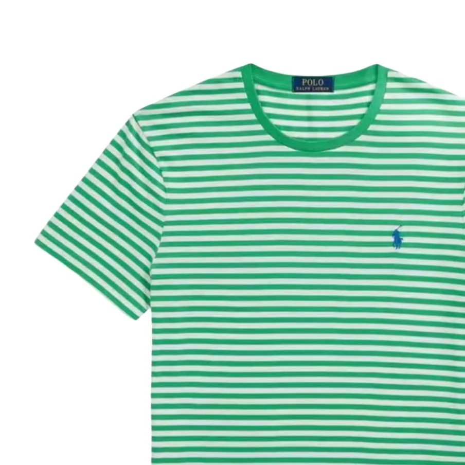 Футболка мужская SS25 Polo Ralph Lauren, зеленый — фото 4