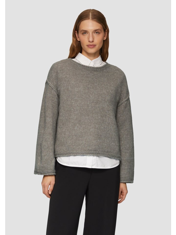 

Пуловер s.Oliver Strickpullover langarm, коричневый