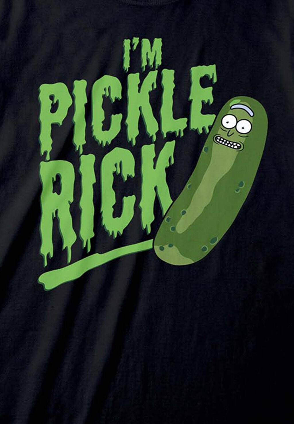 

Футболка с принтом RICK AND MORTY IM PICKLE RICK Henry Tiger, черный