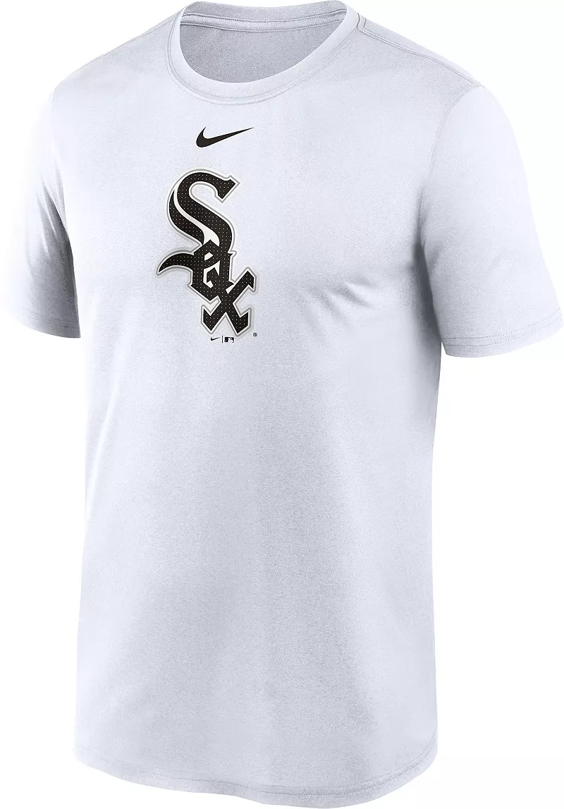 

Мужская футболка Nike Chicago White Sox Black Fuse Logo Legend