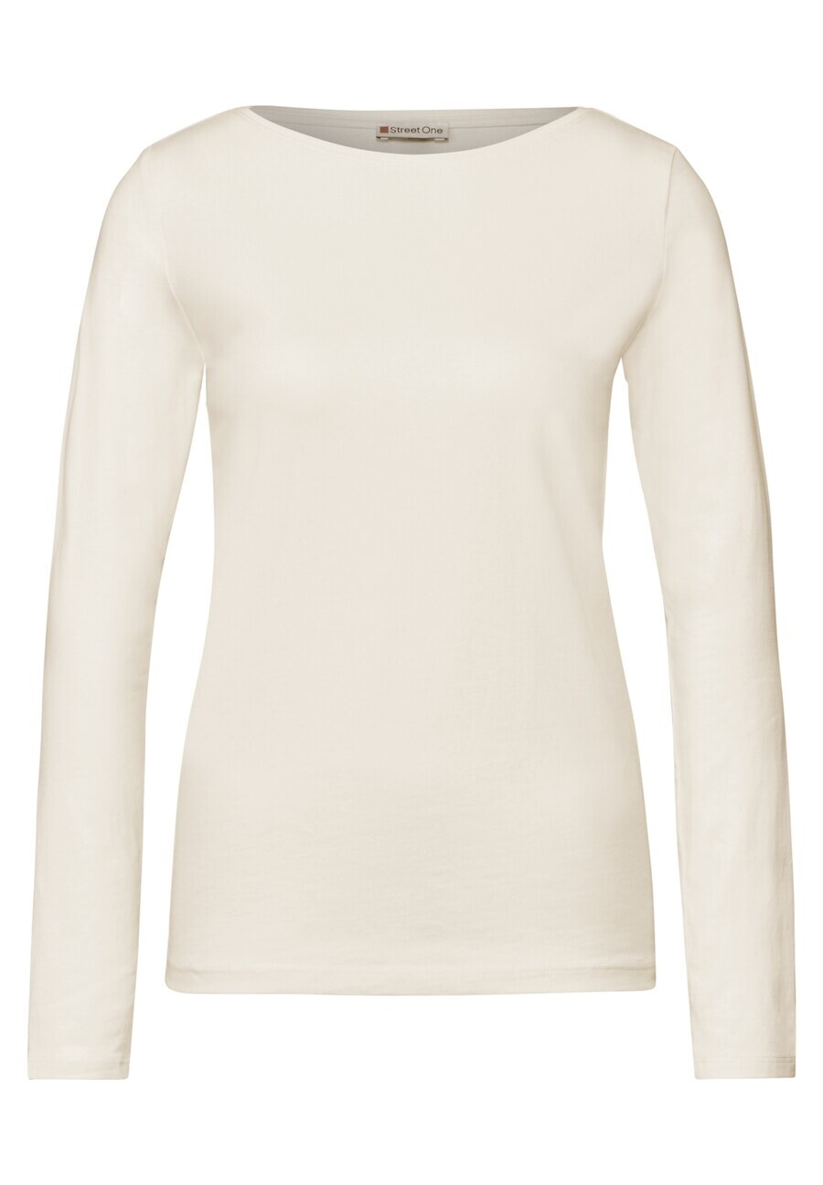

Лонгслив STREET ONE Shirt, белый