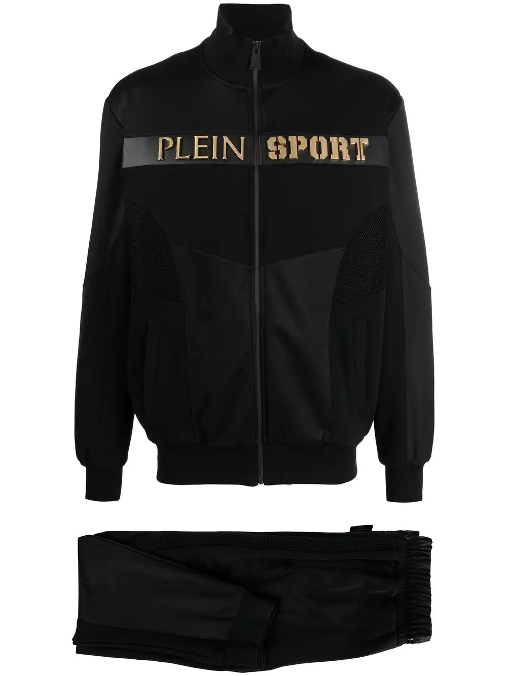

Спортивный костюм с логотипом Plein Sport, черный
