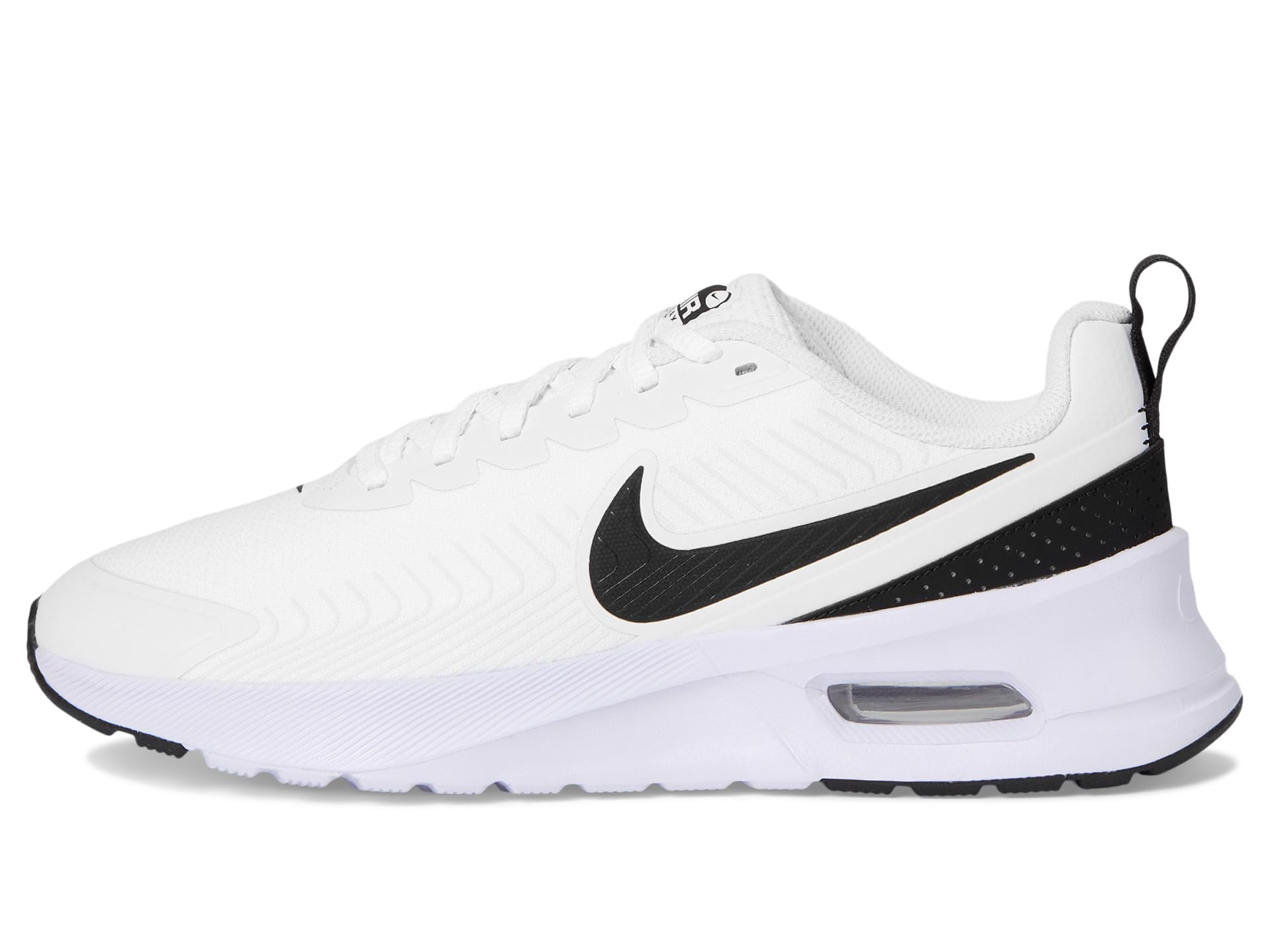 Кроссовки Nike Air Max Nuaxis, цвет White/Black/White — фото 4