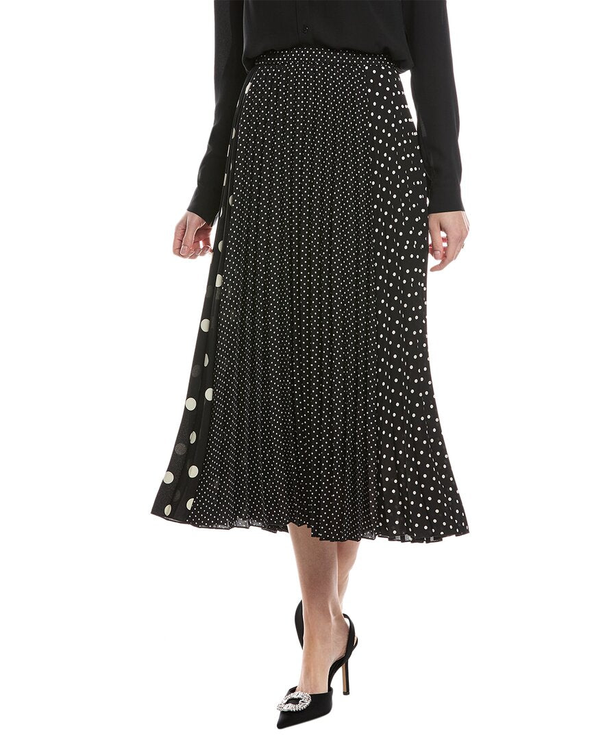 

Плиссированная юбка Anne Klein, черный