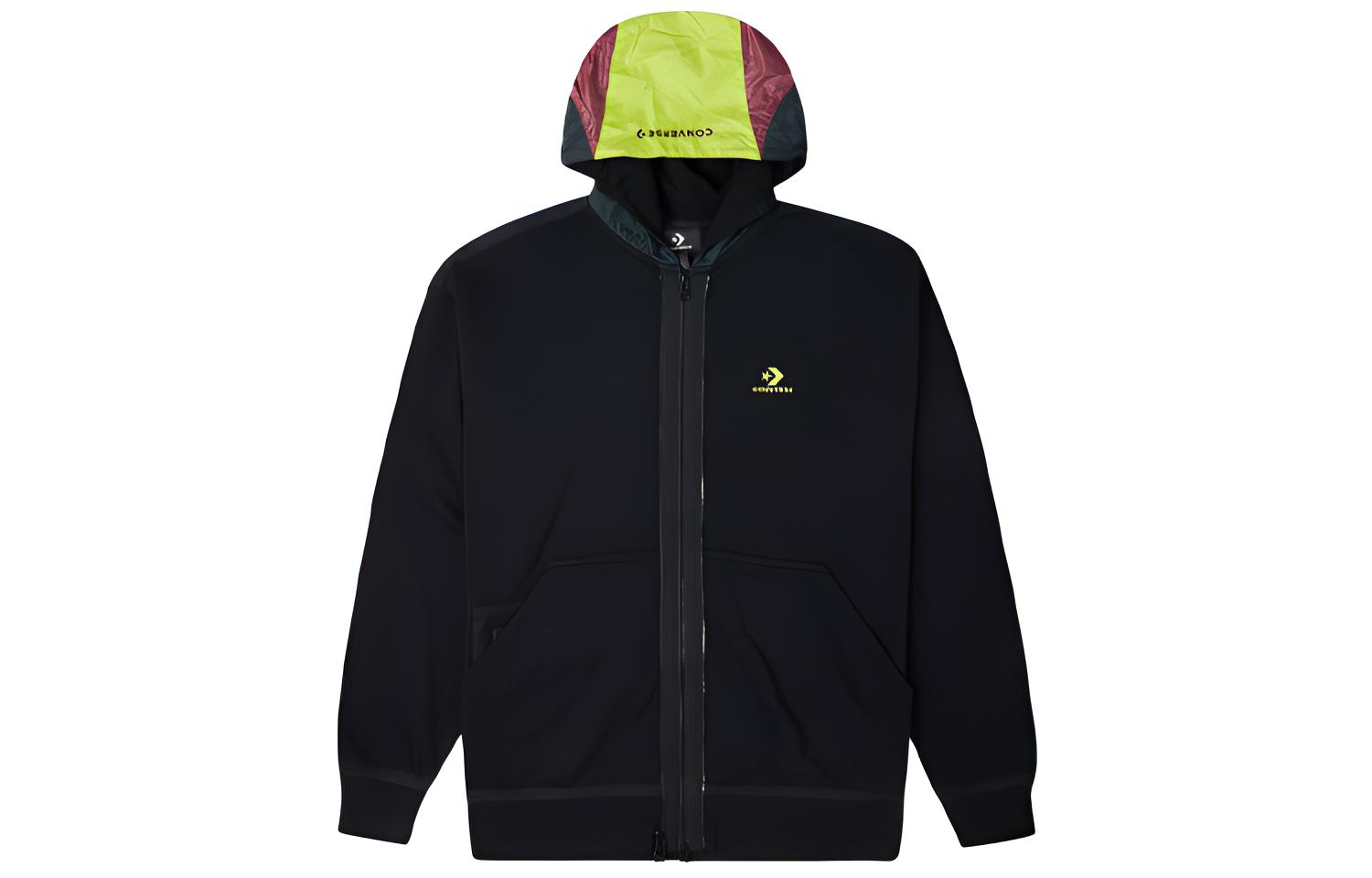 

Куртка унисекс черная Converse, Черный, Куртка унисекс черная Converse