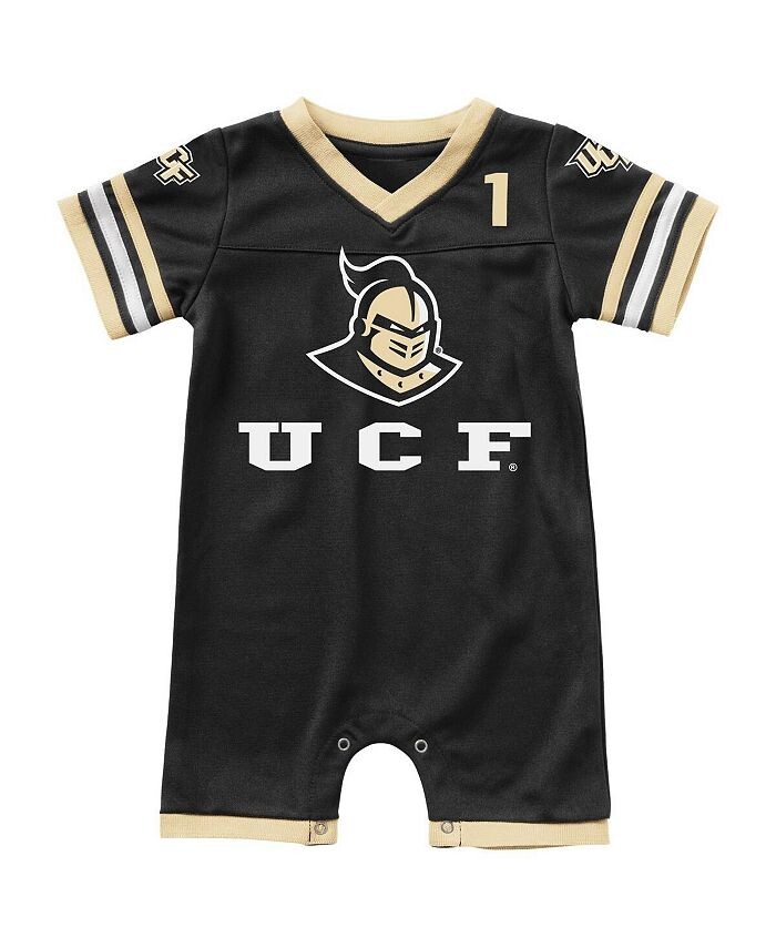Черный футбольный комбинезон UCF Knights Bumpo для новорожденных и младенцев для мальчиков и девочек Colosseum, черный — фото 2