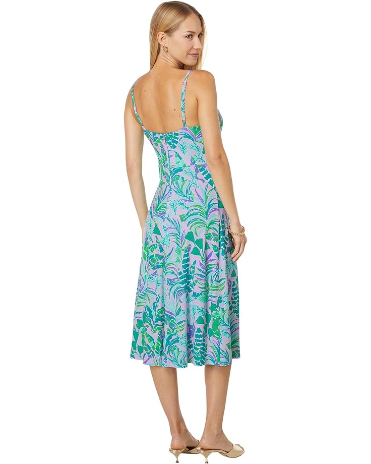 

Платье Lilly Pulitzer Quaid Midi Dress, цвет Purple Iris On The Chase