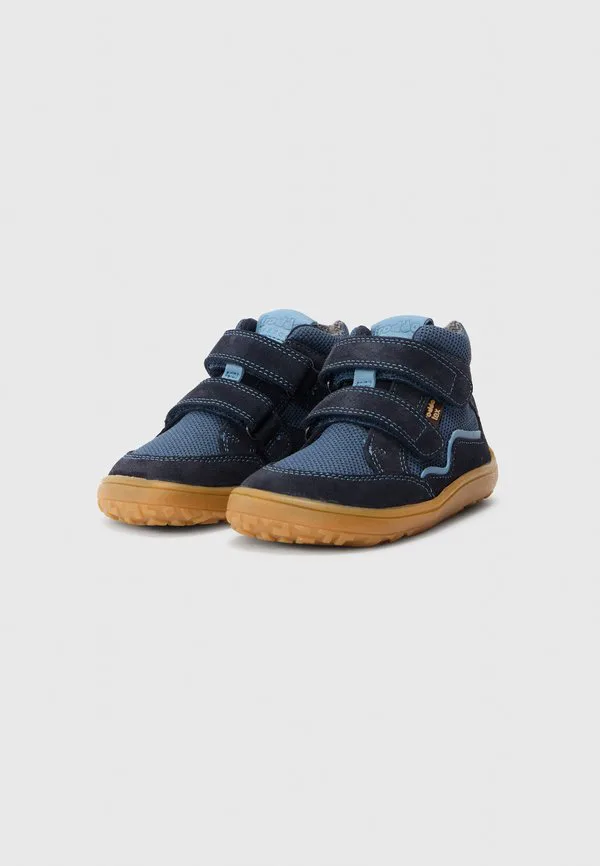 Весенние высокие кроссовки barefoot tex унисекс Froddo, Dark Blue — фото 2