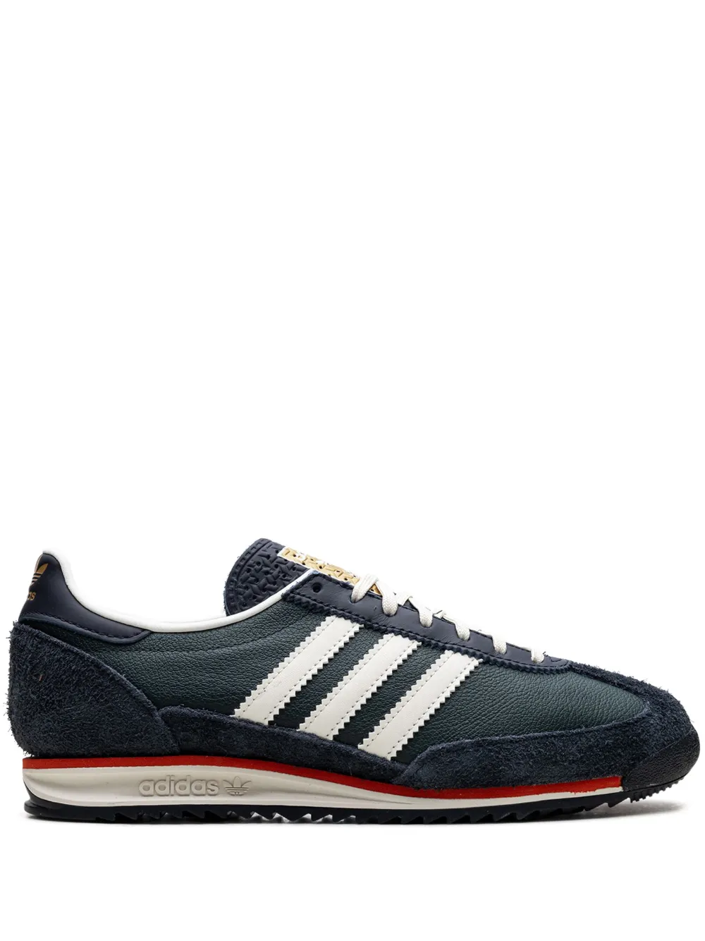 Кроссовки SL 72 OG Mineral Green/Off White Adidas, зеленый
