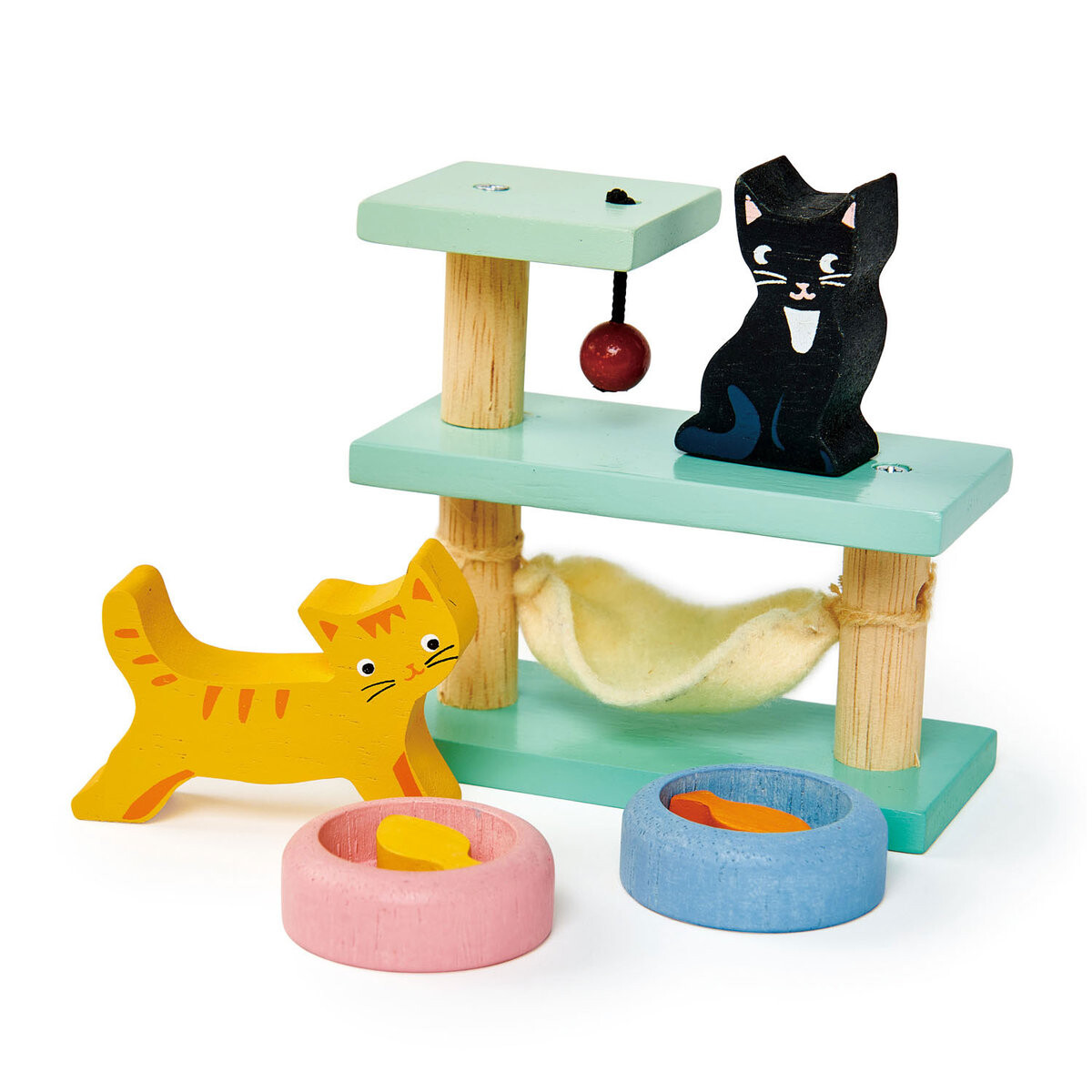 

Деревянные фигурки кошек, Tender Leaf Toys
