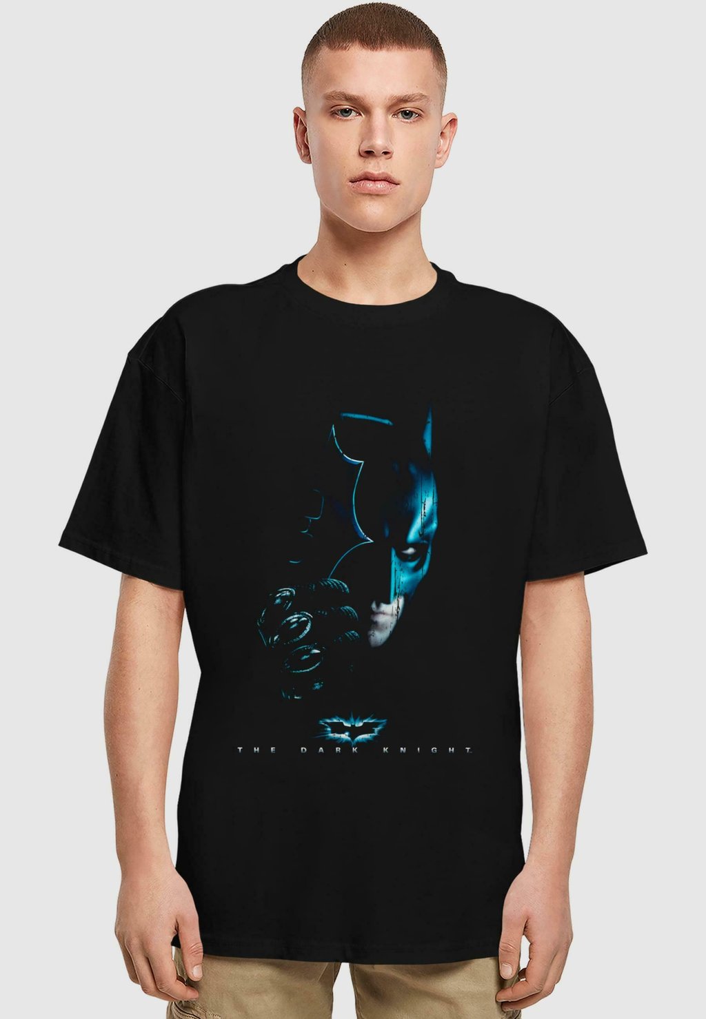 

Футболка с принтом BATMAN THE DARK KNIGHT HEAVY TEE Merchcode, черный