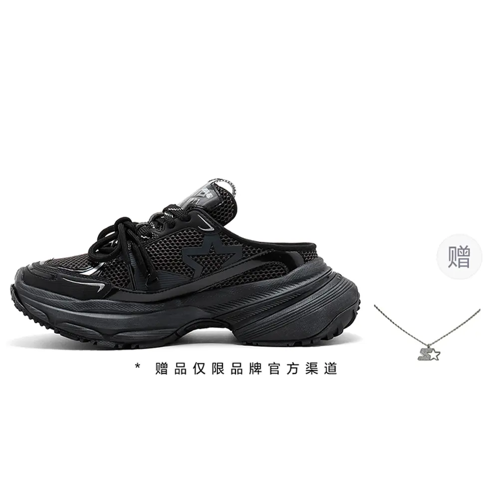 

Кроссовки STARTER Chunky Sneakers Women's Low-top Black, черный
