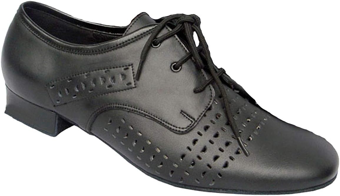 

Мужские туфли для бальных танцев, стандартные и гладкие, для танго, свадеб, сальсы, ST38EB - тонкие, 3 см комплект из 5 штук Very Fine, черный