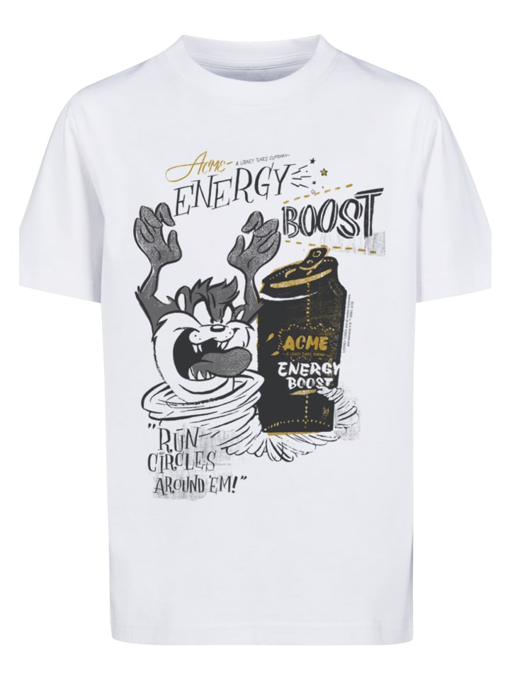 

Футболка F4NT4STIC Looney Tunes Taz Energy Boost, белый