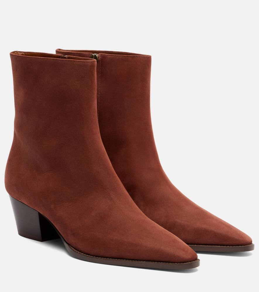 Ботинки Aliera 50 на шнуровке из замши Manolo Blahnik, Dbrw 2072