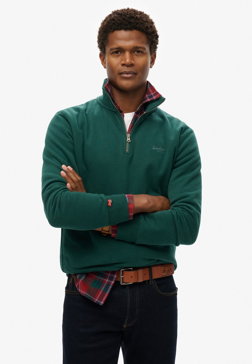 

Толстовка ESSENTIAL LOGO Superdry, зеленый