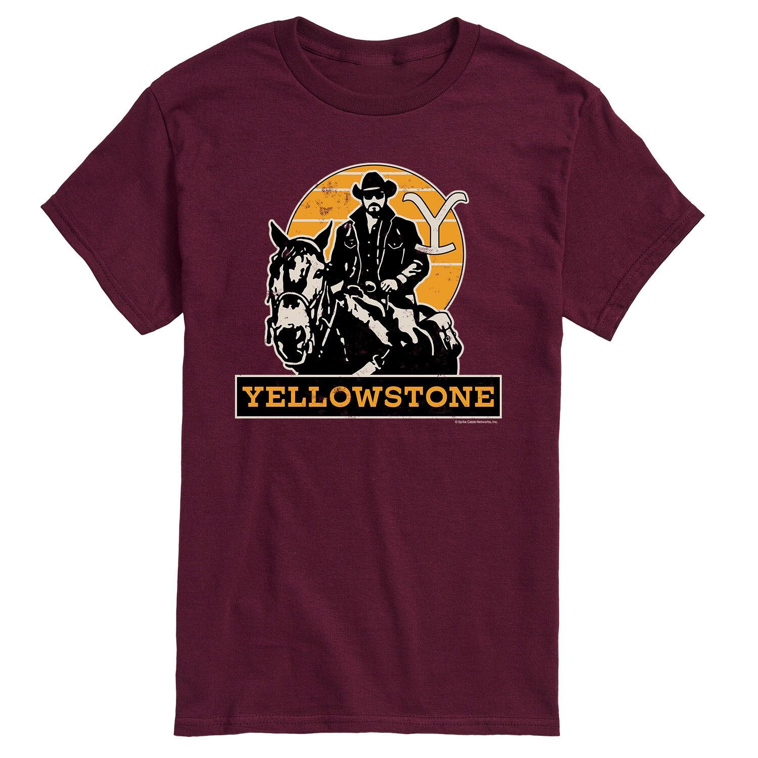 

Мужская футболка для верховой езды Yellowstone RIP Licensed Character