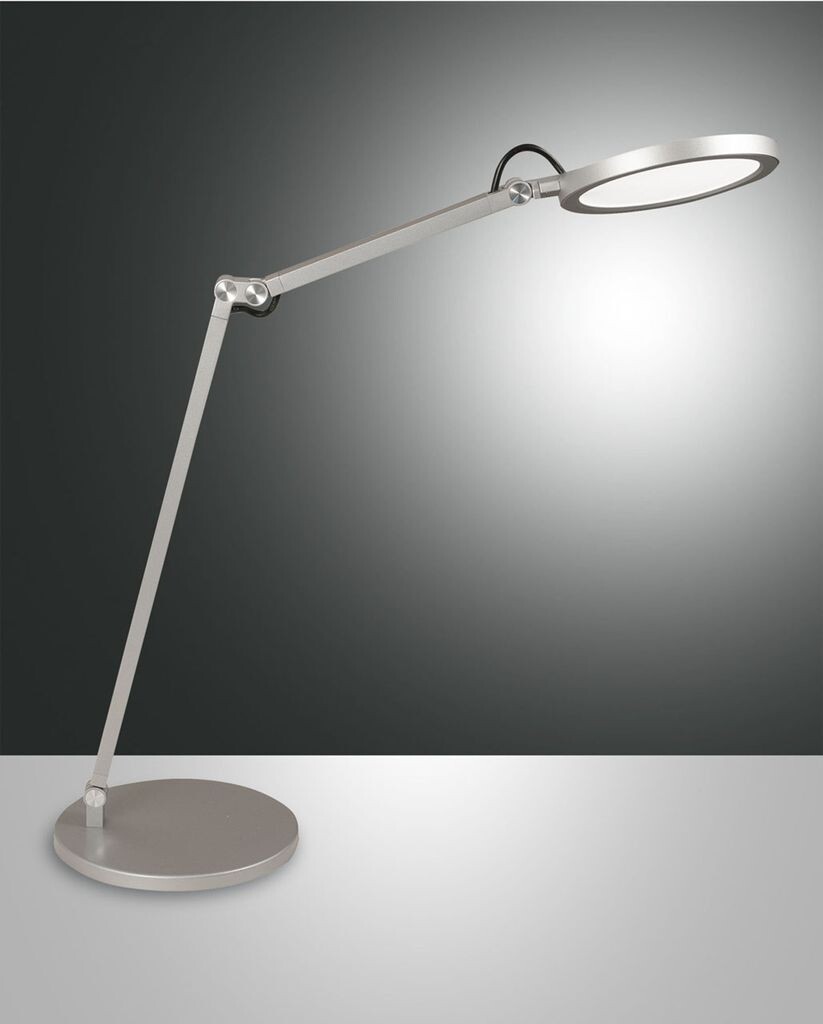 

Fabas Luce Retina, настольная лампа, светодиод, 1x9Вт, серебро