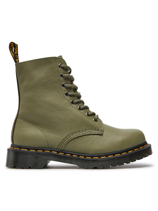 

Ботинки на шнуровке 1460 Pascal Dr. Martens, хаки