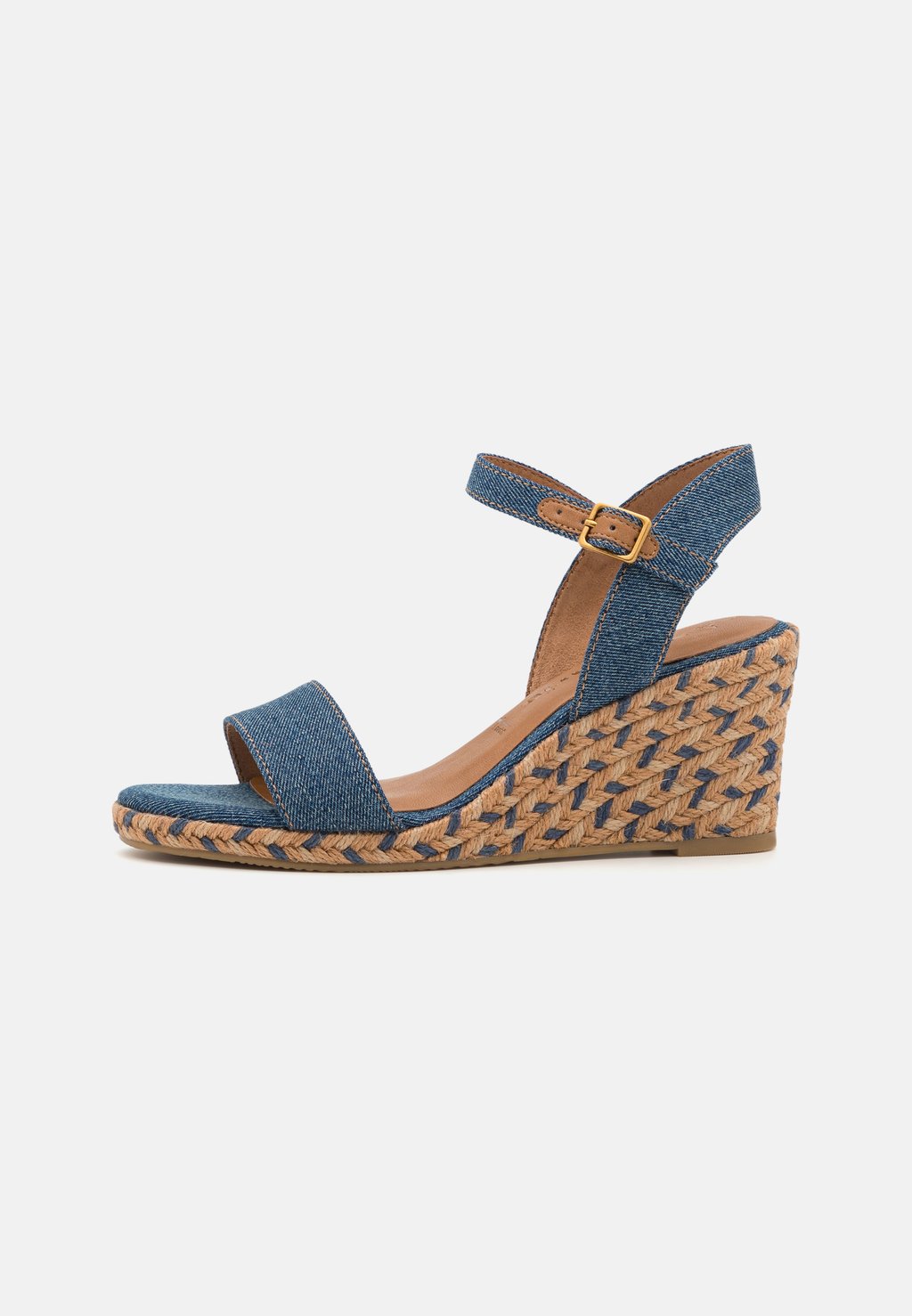 Босоножки на танкетке Espadrilles Tamaris, цвет Denim