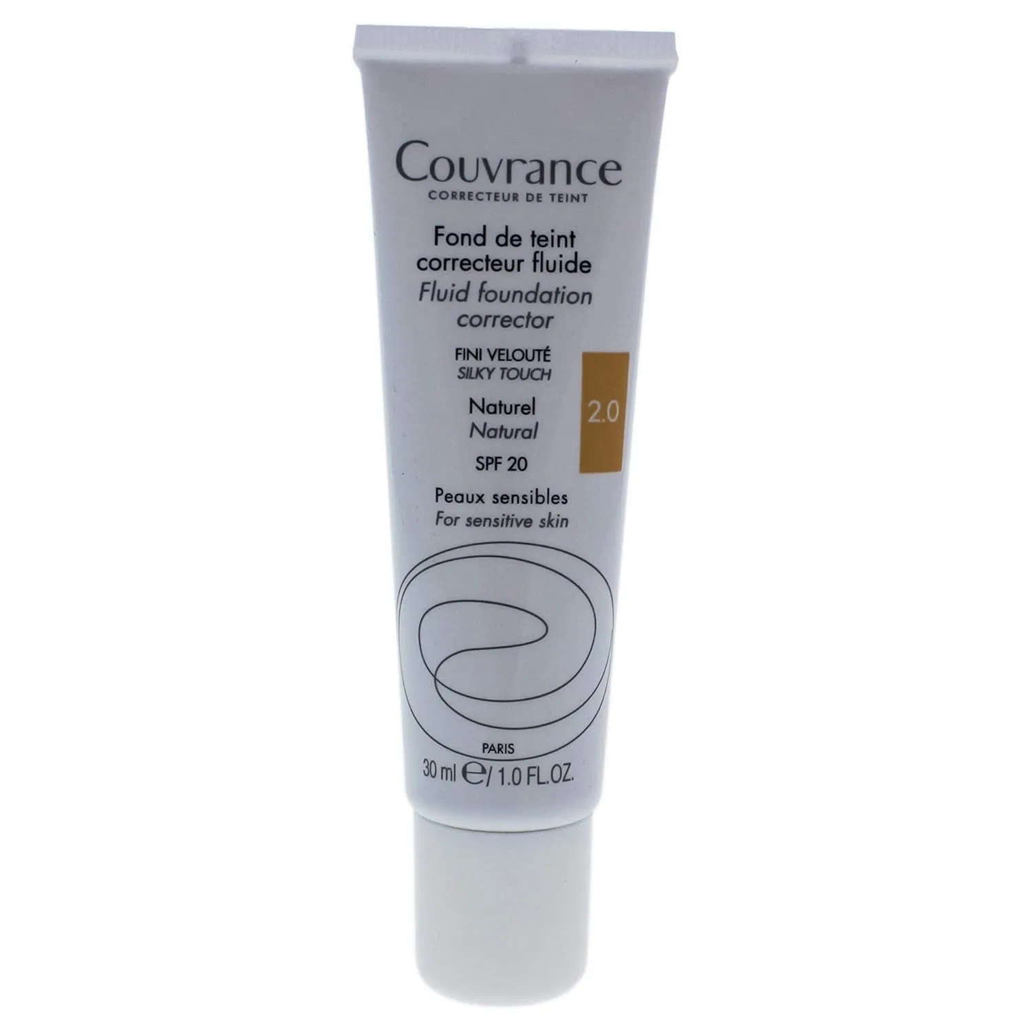 Жидкая тональная основа «Couvrance Fluid Foundation Corrector SPF 20» от Avène Avene, No Colour — фото 4