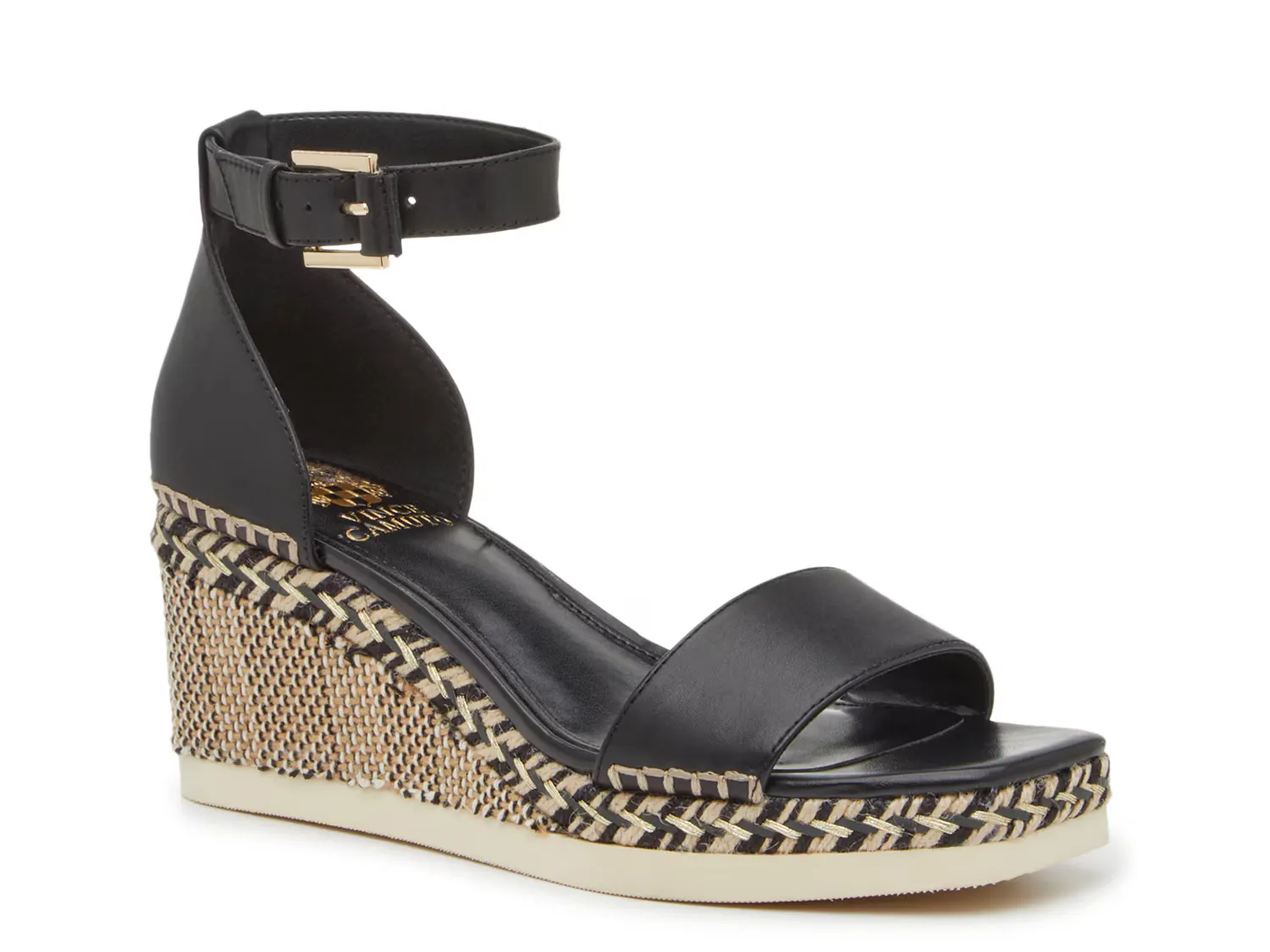 

Сандалии Jefannah Wedge Sandal Vince Camuto, черный