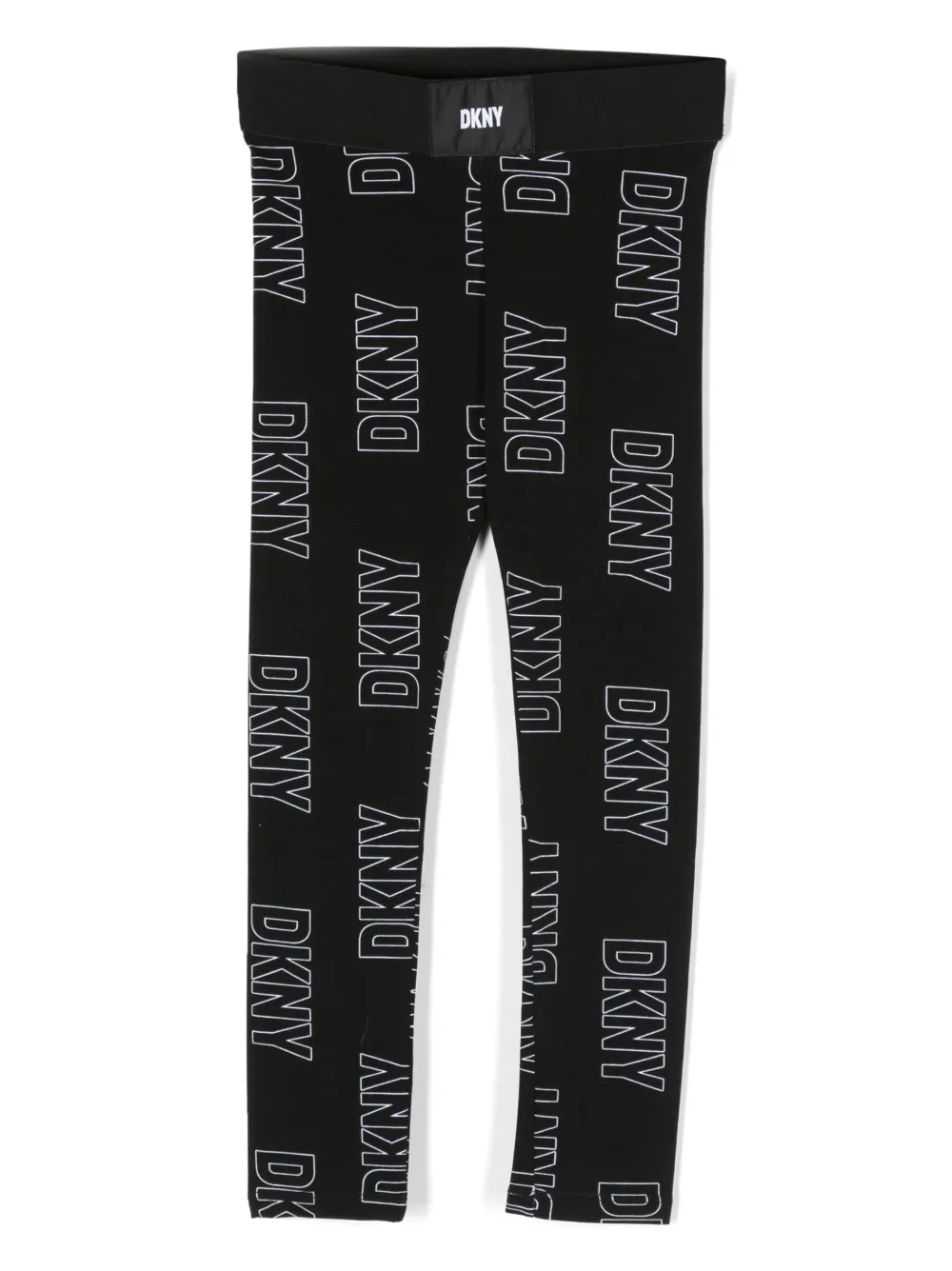

Леггинсы с логотипом Dkny Kids, черный