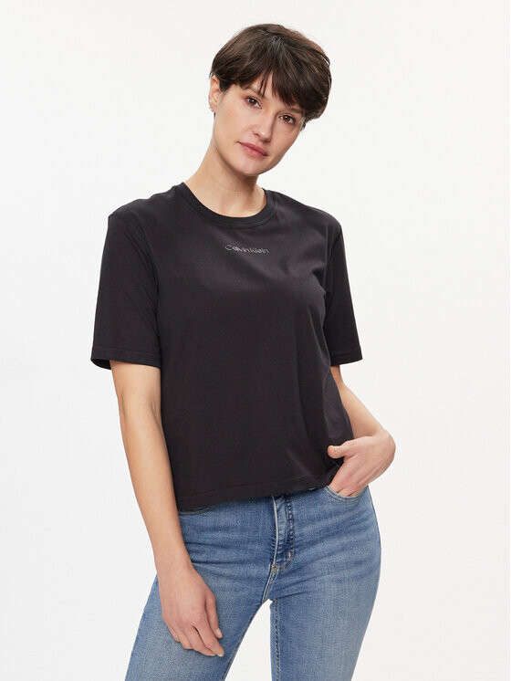 

Футболка свободного кроя Calvin Klein, черный