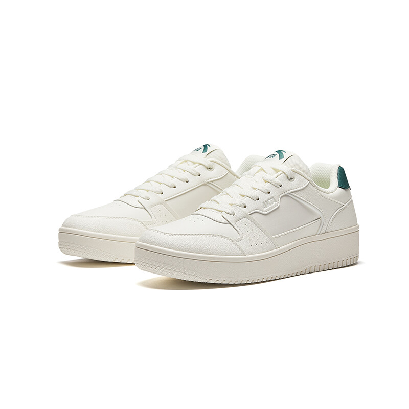Кроссовки ANTA Skateboarding Shoes Men Low-top Ivory White/sage Green, слоновая кость/зеленый — фото 3