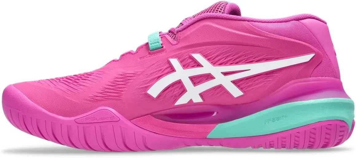 Кроссовки теннисные ASICS, Digital Sakura/White — фото 4