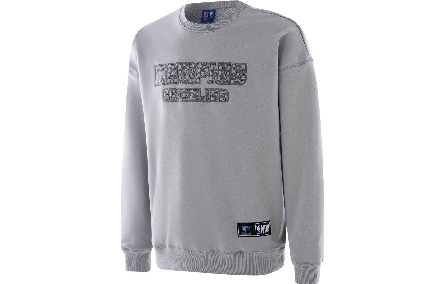 

Толстовка Grizzlies Team Unisex Cool Smoke Gray NBA, серый