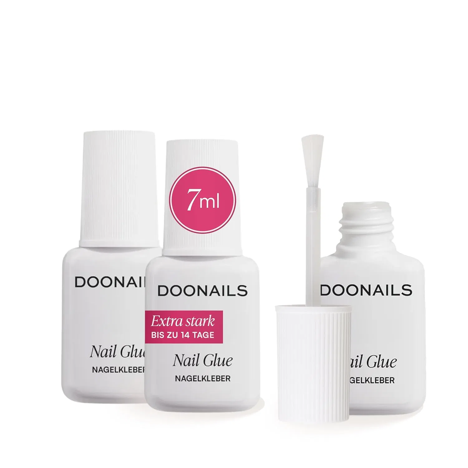 Набор сверхпрочного клея для ногтей Doonails, 3 штуки по 7 мл Doonails