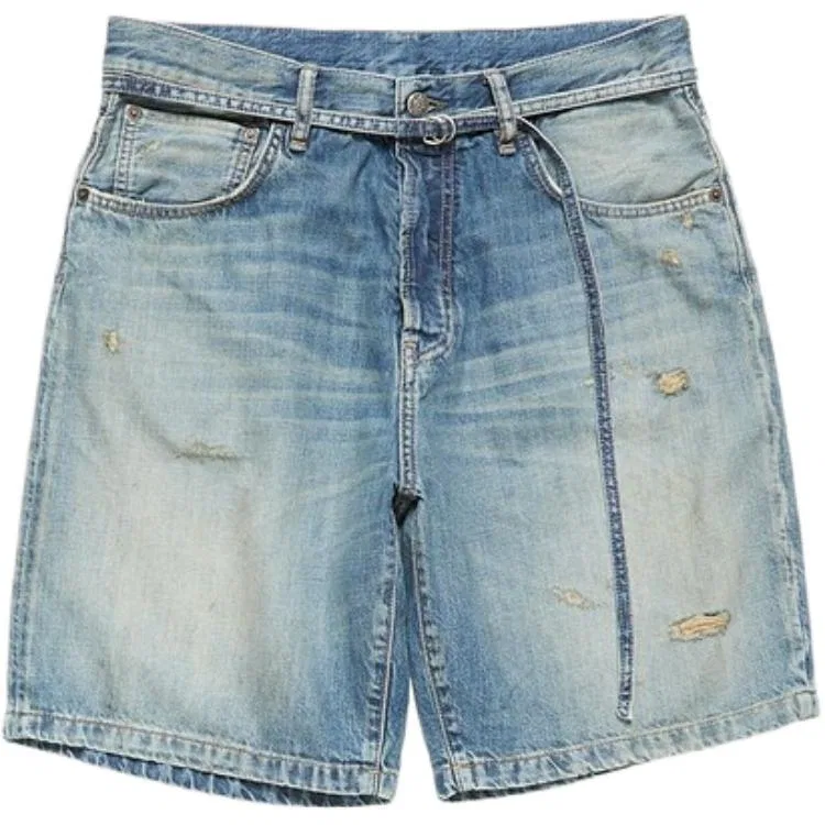 Шорты джинсовые distressed Acne Studios, Medium Blue