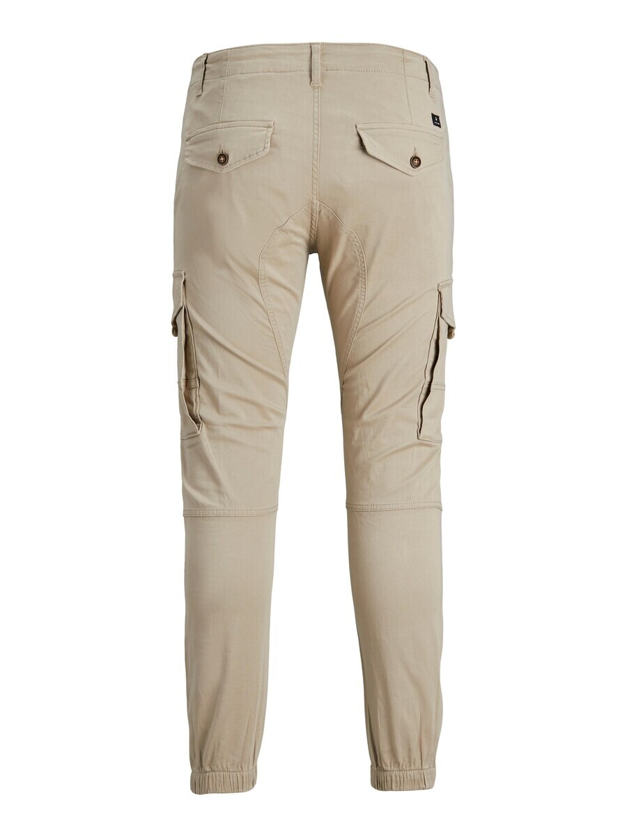 Тканевые брюки Jack & Jones Junior Tapered Pants JJIPaul JJFlake, светло-коричневый — фото 3