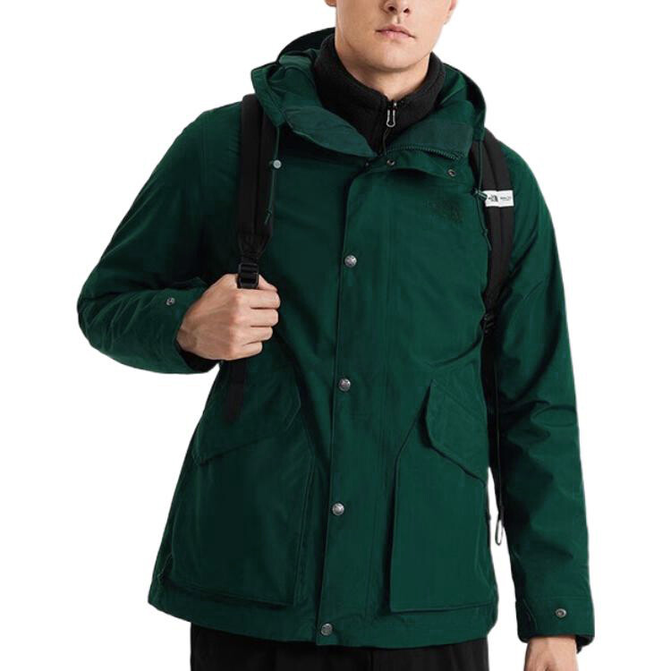 

Куртка мужская зеленая The North Face, зеленый