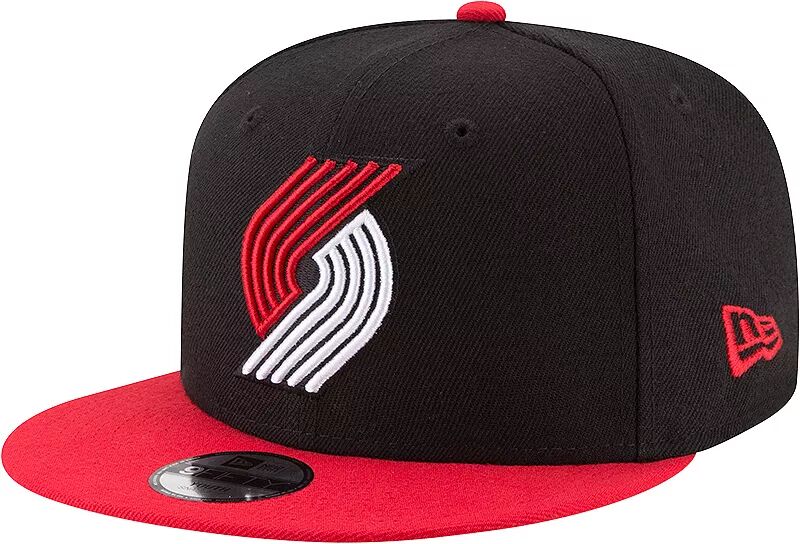 

Черная регулируемая кепка New Era Youth Portland Trail Blazers 9Fifty