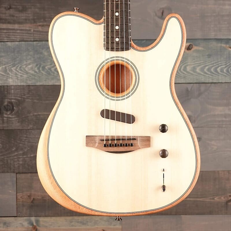 

Акустическая гитара Fender American Acoustasonic Telecaster Natural w/Premium Gig Bag